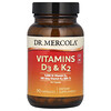 Vitamins D3 & K2, 90 Capsules