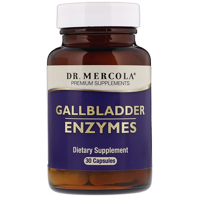 Dr. Mercola Gallbladder Enzymes, 30 Capsules