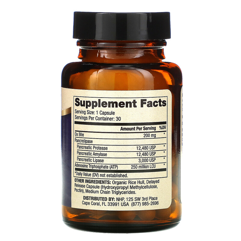 Dr. Mercola, Gallbladder Enzymes, 30 Capsules iHerb