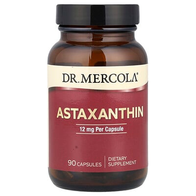 Product Image for Dr. Mercola, Astaxanthin, 12 mg, 90 Capsules