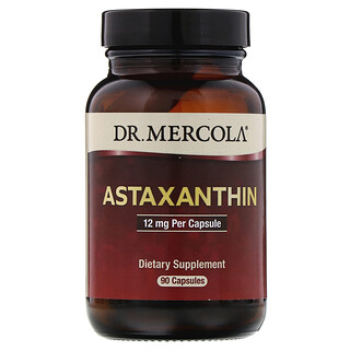 Dr. Mercola, Астаксантин, 12 мг, 90 капсул