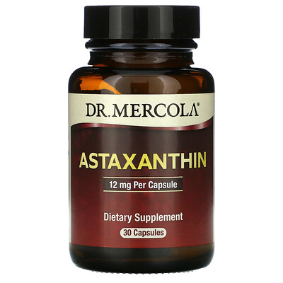 Dr. Mercola Astaxanthin, 12mg, 30 Capsules