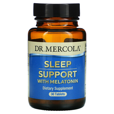 

Dr. Mercola Sleep Support with Melatonin 30 Tablets
