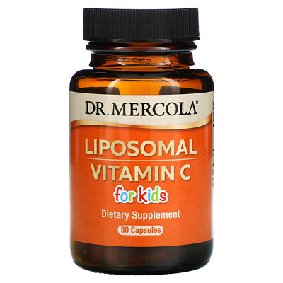 

Dr. Mercola липосомальный витамин C для детей, 30 капсул
