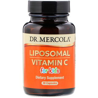 Dr. Mercola, Липосомальный витамин С для детей, 30 капсул