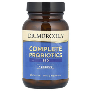Dr. Mercola, Kompletné probiotiká SBO, 4 miliardy CFU, 90 kapsúl