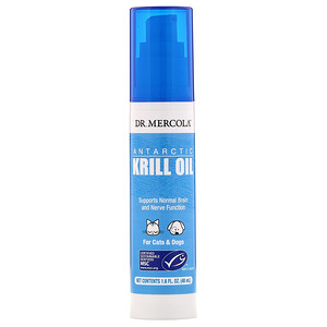 Отзывы о ДР. Меркола, Antarctic Krill Oil Liquid Pump for Cats & Dogs, 1.6 fl (48 ml)