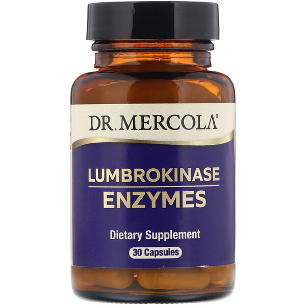 Lumbrokinase Enzymes, 30 Capsules
