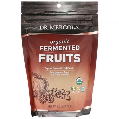 Dr. Mercola Органические ферментированные фрукты, 270 г