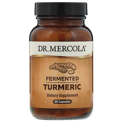 Dr. Mercola Ферментированная куркума, 60 капсул