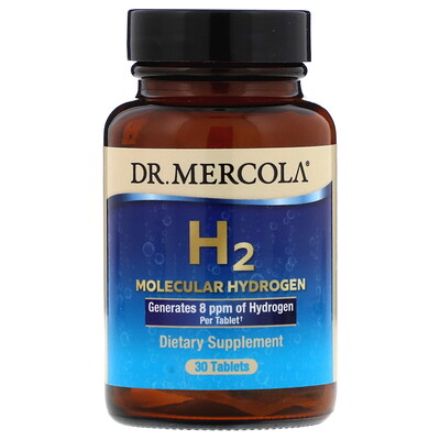 Dr. Mercola H2 Molecular Hydrogen, 30 Tablets