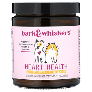 Dr. Mercola, Bark & Whiskers™, Heart Health, For Dogs & Cats, 3.17 oz (90 g)