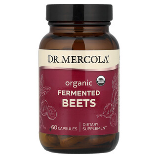 Dr. Mercola, Ekologiczne fermentowane buraki, 60 kapsułek