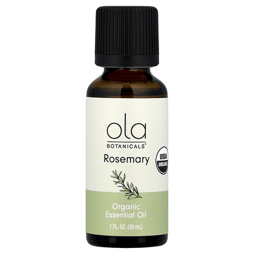 Dr. Mercola, Biologische etherische olie, rozemarijn, 1 fl oz (30 ml)