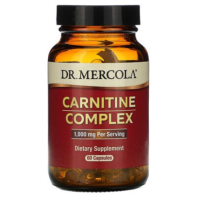 Dr. Mercola Carnitine Complex, 60 Capsules