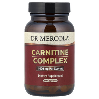 Dr. Mercola, Carnitin Complex, Carnitin-Komplex, 60 Kapseln