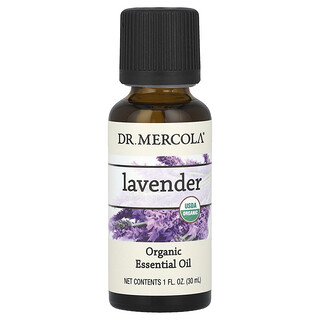 Dr. Mercola, Βιολογικό Αιθέριο Έλαιο, Λεβάντα, 1 ουγκιά υγρού (30 ml)