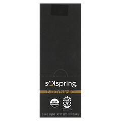 Solspring®, Biodynamic®, плитка чорного шоколаду, 70 % какао, 12 плиток по 40 г