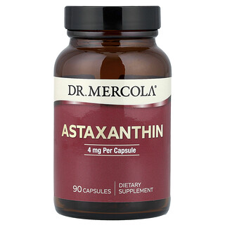 Dr. Mercola, астаксантин, 4 мг, 90 капсул