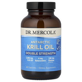 Dr. Mercola, Aceite de kril antártico, 90 cápsulas