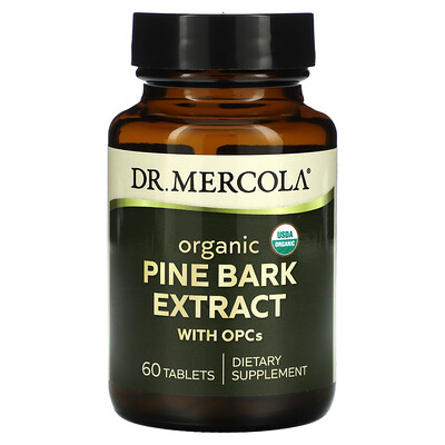 Dr. Mercola Органический экстракт сосновой коры с ОРС 60 таблеток