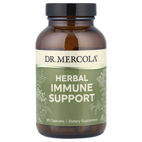 Dr. Mercola, Pflanzliche Immununterstützung, 90 Kapseln