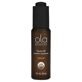 Dr. Mercola, Ola Botanicals, Óleo Facial, Óleo de Marula, 30 ml (1 fl oz)