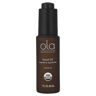 Dr. Mercola, Ola Botanicals™, Facial Oil, Marula Oil, 1 fl oz (30 ml)
