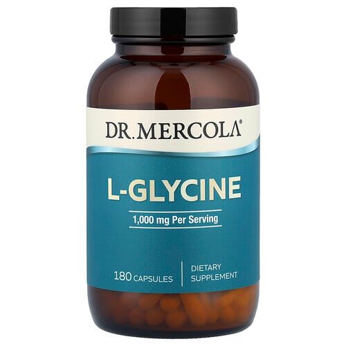 Dr. Mercola Dr. Mercola, L-Glycine, 180 Capsules (500 mg per Capsule)