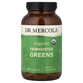 Dr. Mercola, Verduras orgánicas fermentadas`` 180 cápsulas