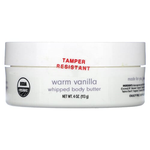 Dr. Mercola, Ola Botanicals, Schlagkörperbutter, warme Vanille, 113 g (4 oz.)