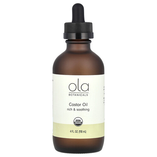 Dr. Mercola Ola Botanicals, Castor Oil, 4 fl oz (118 ml)
