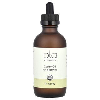 Dr. Mercola, Ola Botanicals, Aceite de ricino, 118 ml (4 oz. líq.)