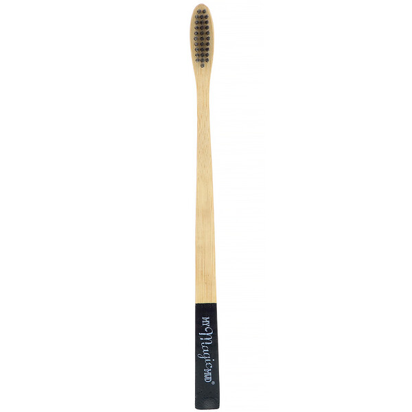 My Magic Mud, Bambus-Zahnbürste, Soft Bristles mit Aktivkohle, 1 Zahnbürste