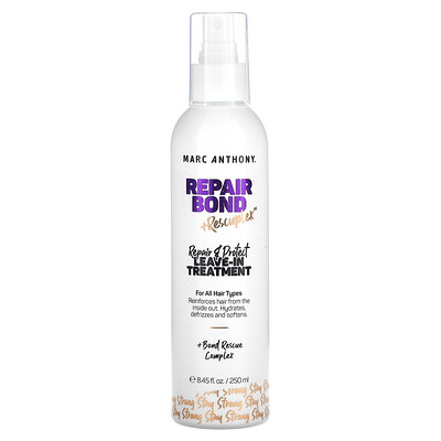 

Marc Anthony Repair Bond + Rescuplex Repair & Protect Leave-In Treatment 8.45 fl oz (250 ml)