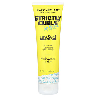 Marc Anthony, Strictly Curls®, Champú de triple mezcla, 250 ml (8,45 oz. líq.)