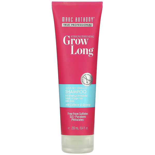 Marc Anthony, Strengthening Grow Long Shampoo, kräftigendes Haarwachstums-Shampoo, 250 ml (8,4 fl. oz.)