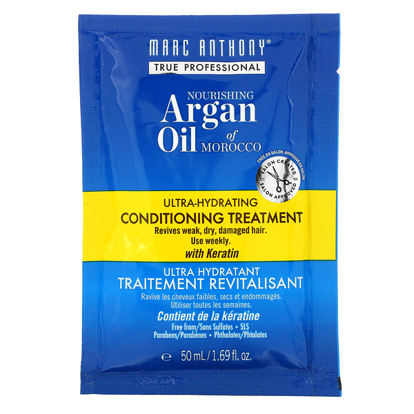 Marc Anthony‏, Nourishing Argan Oil of Morocco, Conditioning Treatment, 1.69 fl oz (50 ml)
