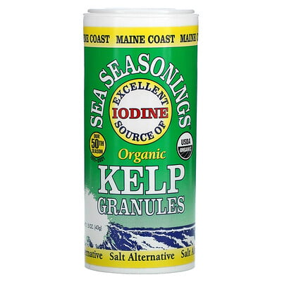 Maine Coast Sea Vegetables Organic Sea Seasonings Kelp Granules 1.5 oz (43 g)
