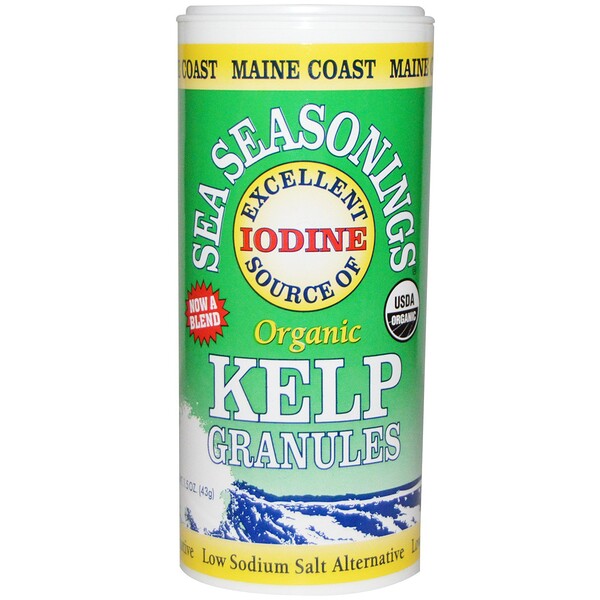 Maine Coast Sea Vegetables‏, Organic, Sea Seasonings, Kelp Granules, 1.5 oz (43 g)