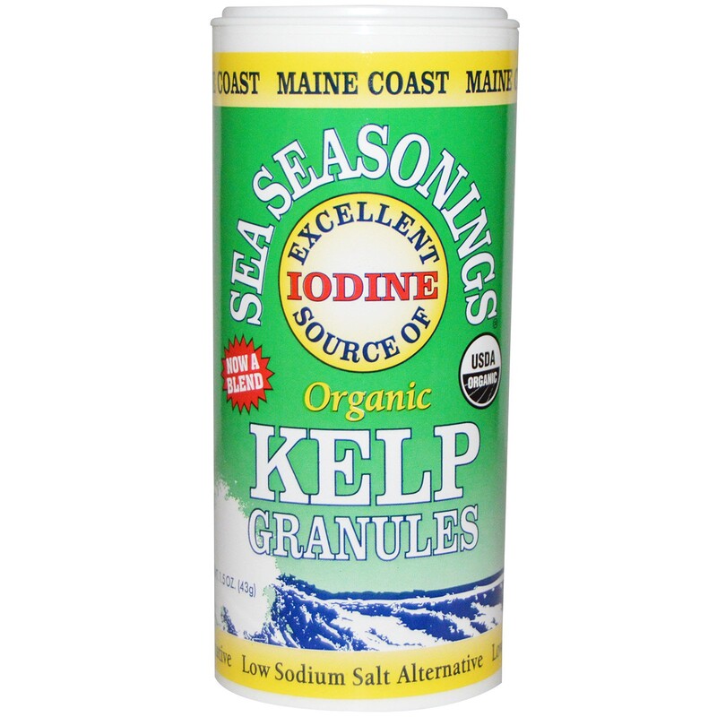 Maine Coast Sea Vegetables, Organic, Sea Seasonings, Kelp Granules, 1.5