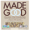 MadeGood, Organic, Granola Bars, Chocolate Chip, 6 Bars, 0.85 oz (24 g) Each