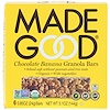 MadeGood, Organic, Granola Bars, Chocolate Banana, 6 Bars, 0.85 oz (24 g) Each