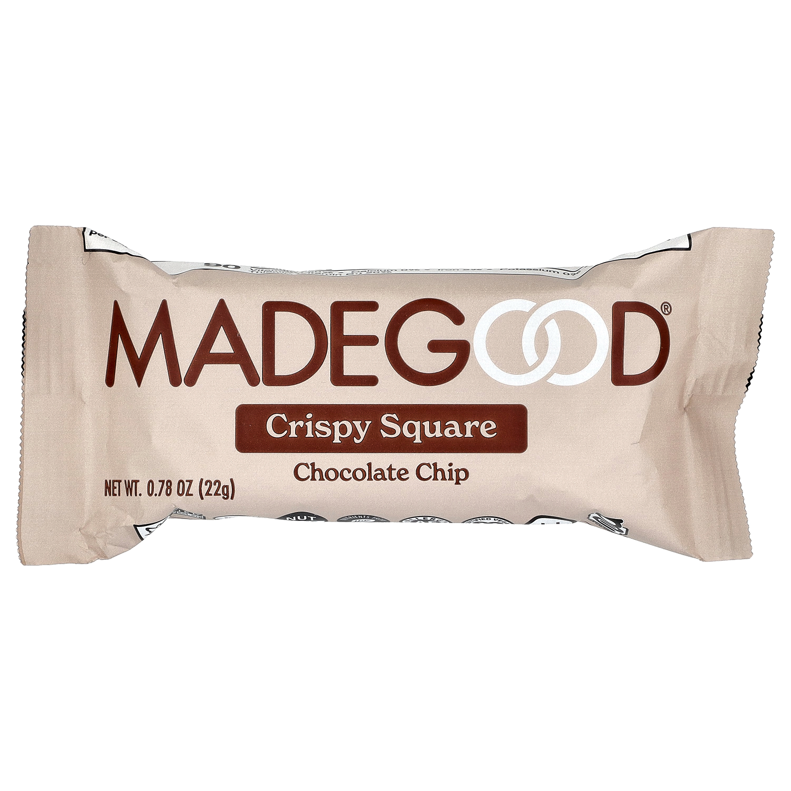 Crispy Squares, Chocolate Chip, 6 Riegel, je 0,78 oz (22 g) - Bild 3 von 3