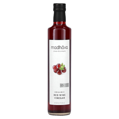 Madhava, Organic Red Wine Vinegar, 16.9 fl oz