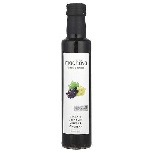 Madhava Madhava, Clean & Simple, Organic Balsamic Vinegar of Modena, 8.45 fl oz (250 ml)