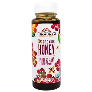 Отзывы о Мэдхауа Нэчурал Суитнэрс, Organic Honey, Pure & Raw, 12 oz (340 g)