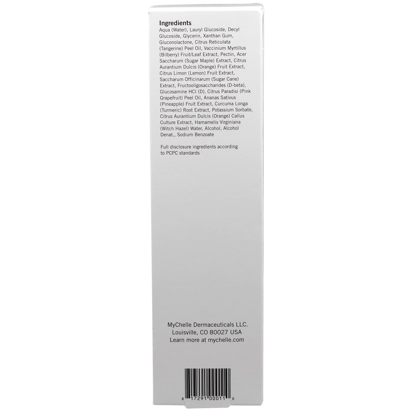 mychelle fruit enzyme cleanser