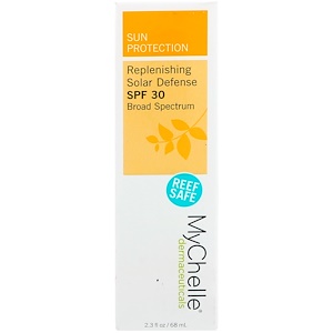 Отзывы о Май Шелл Дермасьютикалс, Replenishing Solar Defense, SPF 30 Broad Spectrum, 2.3 fl oz (68 ml)