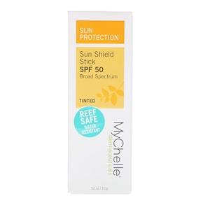 Отзывы о Май Шелл Дермасьютикалс, Sun Shield Stick, SPF 50, Tinted, 0.52 oz (15 g)